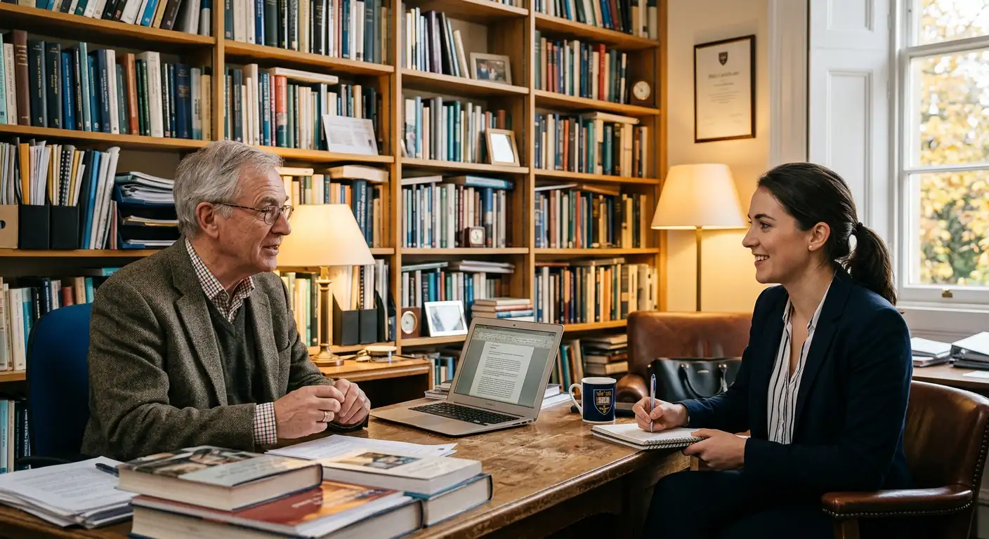 Das persönliche Gespräch mit dem potenziellen Doktorvater