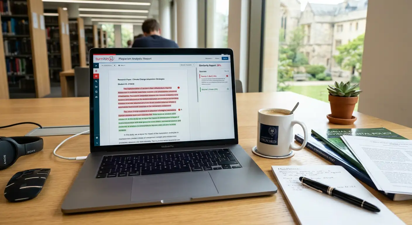 Ergebnisse der Plagiatsprüfung auswerten und korrigieren