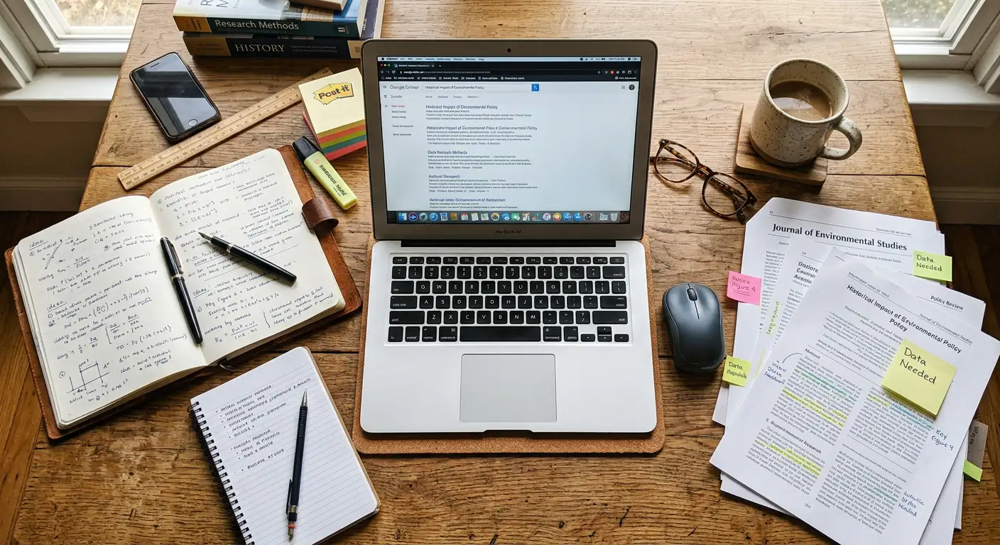 Vom breiten Interessengebiet zur fokussierten Forschungsfrage